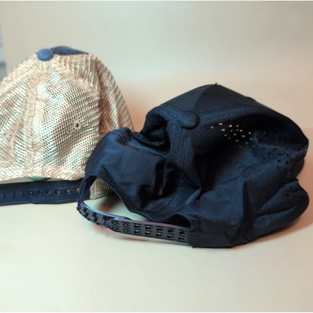 RaceTrac Official 90th Anniversary Gas Station Employee Issued Hats Lot Of 2